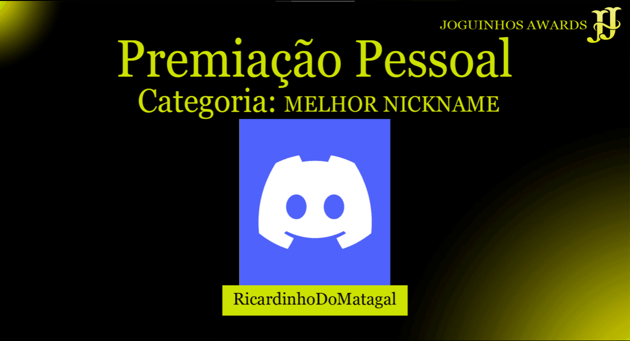 Melhor Nickname - vencedor