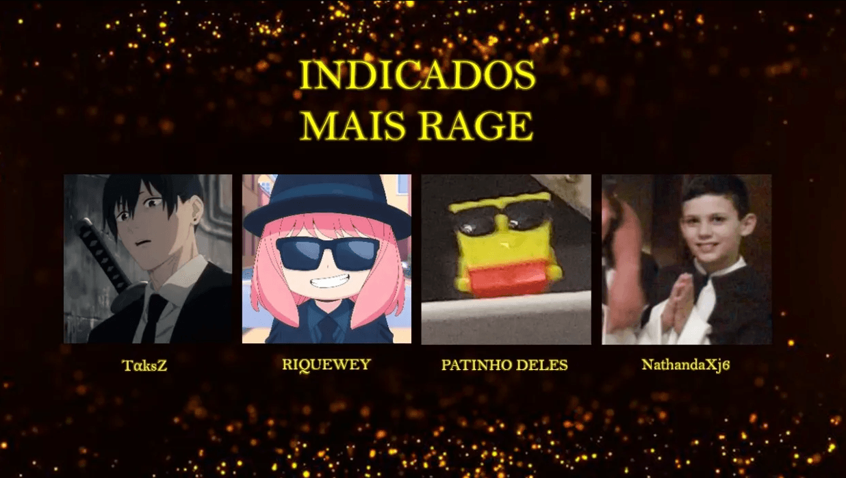 Mais Rage - participantes